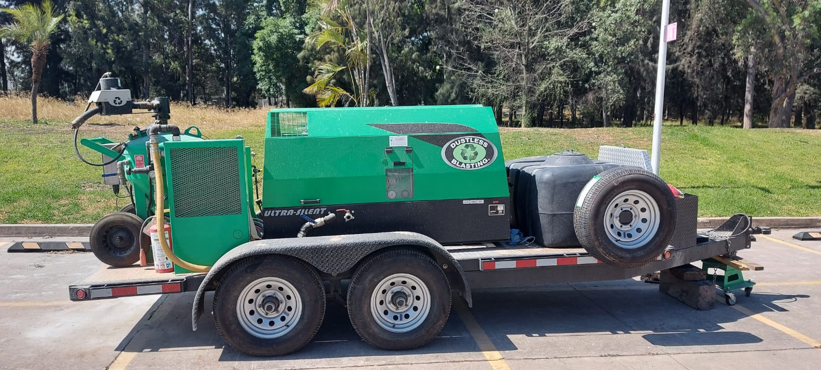 Equipo Dustless Blasting completo